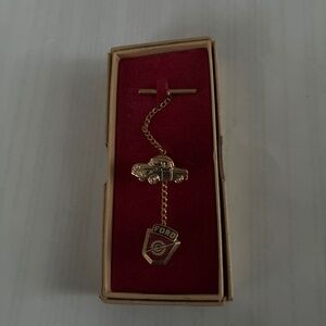 Ford truck emblem tie tac gear